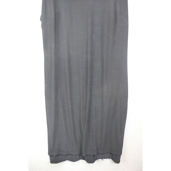 White House Black Market Sleeveless Reversable Midi Dress-Large-New w/Tags - Picture 15 of 16